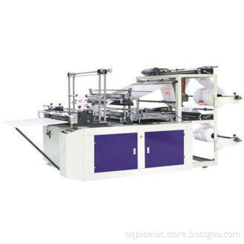 Cold Cutting Sealing Garbage Bag Plastic Bag Making Machine